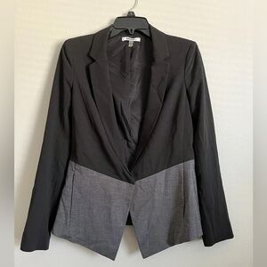 DKNYC Black and Gray Women's Blazer
